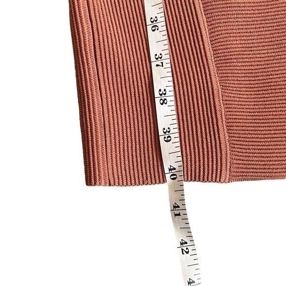 NWT Bardot Katy Bodycon Chestnut Knit Sweater Dress Size US 6 - Picture 11 of 14